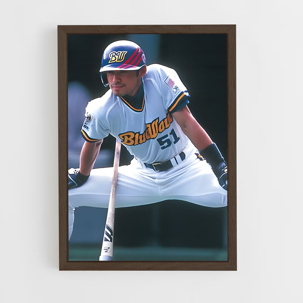 Poster La Légende d'Ichiro – affiche Baseball (vue 5)